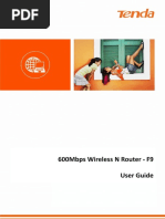 F9 - UG Tenda Router Manual