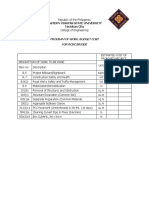 Eastern Visayas State University Tacloban City: Republic of The Philippines College of Engineering