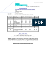 CBSE - Senior School Certificate Examination (Class XII) Results 2019 PDF