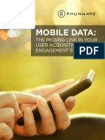 Mobile Data - The Missing Link in You User Acquisition and Engagement Strategies - Phunware Ebook