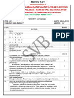 Namma Kalvi 12th Bio-Botany Quarterly Exam 2019 Answer Key em 215472