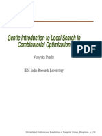 Gentle Introduction To Local Search in Combinatorial Optimization
