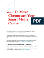 How To Make Chromecast Your Smart Media Centre