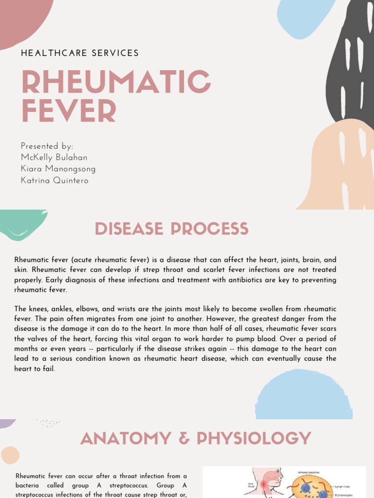 Rheumatic Fever Case Study | PDF | Diseases And Disorders | Medical ...