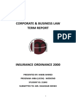 Corporate & Business Law Term Report