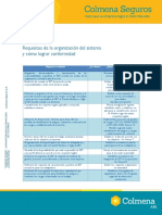 Requisitos de La Organizacion PDF