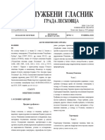 Sluzbeni Glasnik Grada Leskovca, Broj 6 Od 28.2.2019 PDF