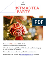 1. Christmas Tea Party Flier 2019