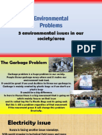 Environmental Problems: 3 Environmental Issues in Our Society/area