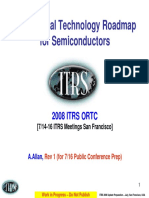 International Technology Roadmap For Semiconductors: 2008 Itrs Ortc