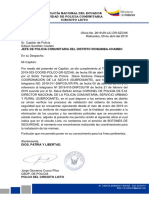 Policía Nacional del Ecuador verifica procesos de validación de botones de seguridad