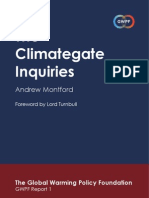 Investigation Into Climate Gate Inquiries