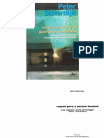 SLOTERDIJK, Peter. Regras para o parque humano (uma resposta à carta de Heidegger).pdf