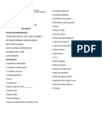 Lista de útiles escolares 4to grado colegio Francisco Lazo Marti