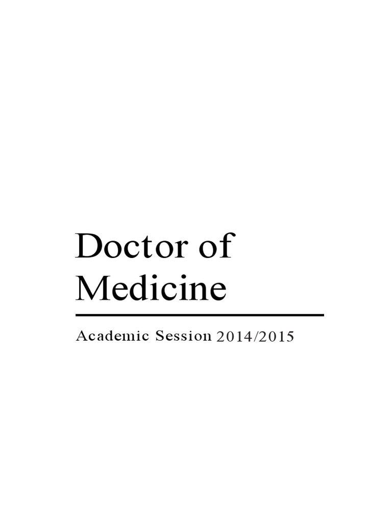 12 Doctor Medicine | PDF | Medical Education | Doctor Of Medicine