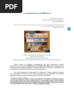 Paione, Reinoso y Wallace - La Organización de La Biblioteca