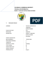 Programa Diseño y Cableado Estructurado en Redes