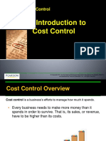 3.1 Introduction To Cost Control PP