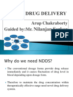 Novel Drug Delivery - by Arup Chakraborty B Pharmacy Graduate