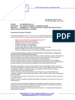 Cotizacion Por Alquiler de Postes y Mallas Anti Caidas Proyecto Chambery 172 para 02 Anillos PDF