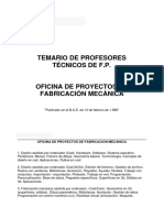 PTFP Oficina de Proyectos de Fabricación Mecánica