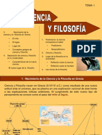 Mito Ciencia y Filosofia