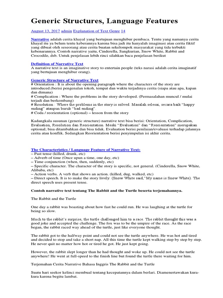 Narative Text Snow White