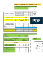 Calculos de Cantera P.U. y P Pav-Flexible