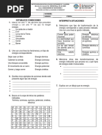 Evaluacion de Energia