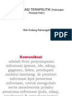 DDK 2 Komunikasi Terapeutik