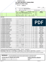 Arid Agriculture University Rawalpindi: Award List (Final Exam)