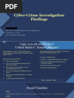 Cyber Crime Investigation Findings 