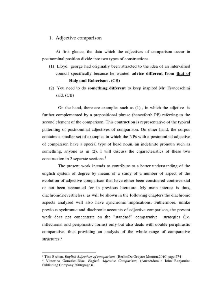 Adjective Comparison Aini | PDF | Philosophy | Language Arts & Discipline