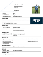 Resume - Ochoki Daniel - Format4 PDF