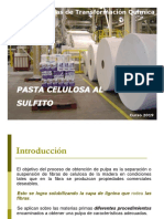 Pastas Quimicas Sulfito 2019