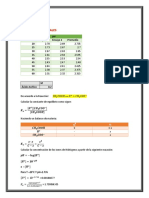 Cálculos Práctica 5 Termo Del Equilibrio Químico