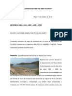 Informe Represa San Lorenzo