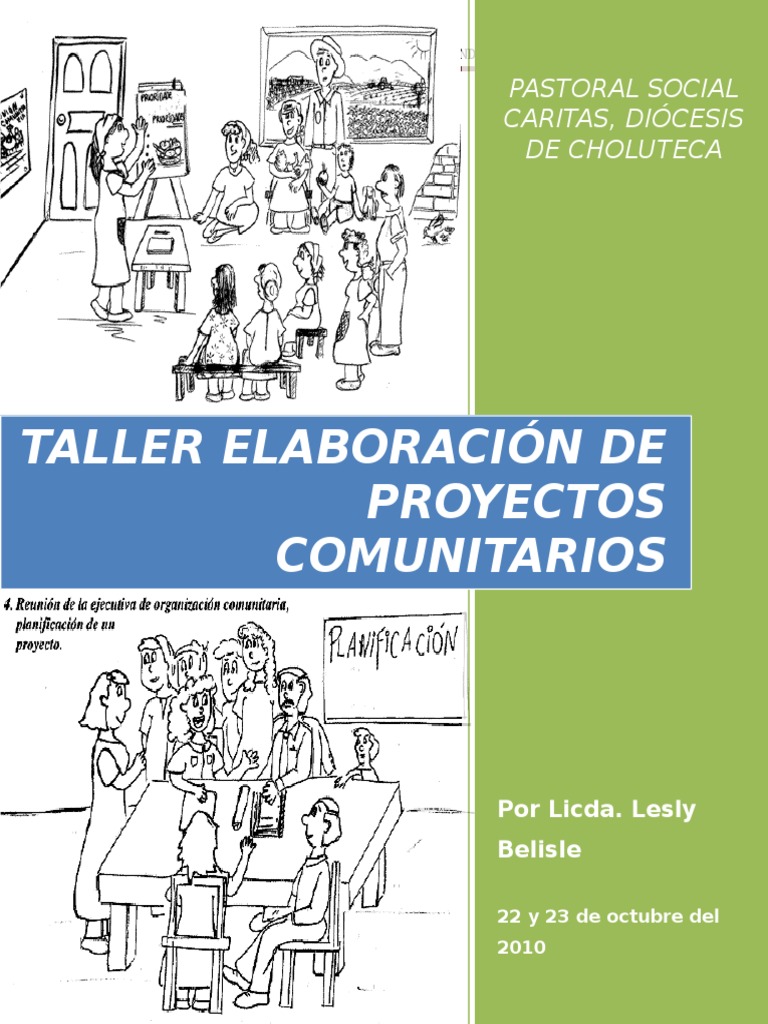 Guía para Proyectos Comunitarios | PDF | Red social | Presupuesto