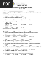 DIRECTION: Read Each Item Carefully. Choose The Best Answer Among The Choices Given and Shade The Letter of The Correct Answer