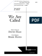 We Are Called SATB PDF