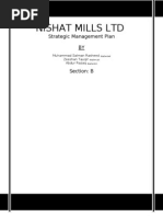 NISHAT TEXTILE MILLS Strategic Management Plan Final Report