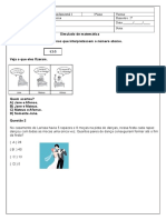 Simulado de Matematibca e Gabarito (Salvo Automaticamente)