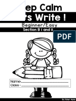 Writing Notes and Examples Beginner Easy-1