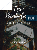 Lean Vocabulary Education