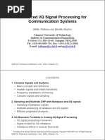 Complex Modulation Basics