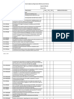 B. FCR Policies and Procedures Inspection Checklist