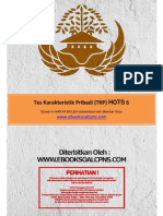 Tes Karakteristik Pribadi (TKP) HOTS 6 REVISI