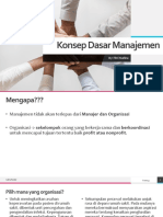 Konsep Dasar Manajemen