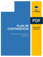 Plan de Contingencia - Ejemplo