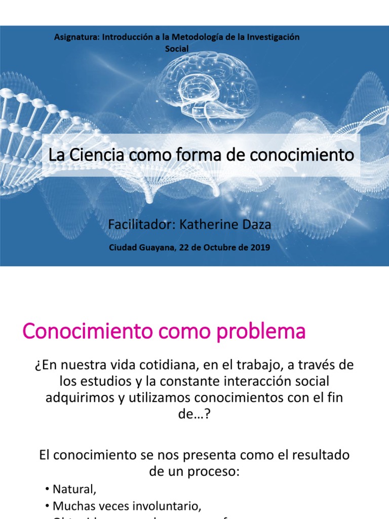 Ciencia como Conocimiento Verificable | PDF | Science | Paradigma